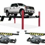 Challenger 4P14EFX 4P14series Hydraulic 4 Post Lift 14,000 lbs Combo