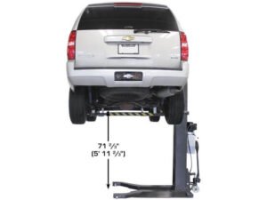 Atlas® PSP-6000 Portable Single Post Lift 6,000 lbs - Image 6