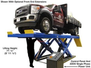Atlas® PX16A Ex-Long Alignment Scissor Lift 16,000 lbs - Image 4