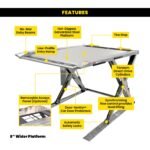 BendPak Autostacker™ A6S 110V Scissors Parking Lift Platform 6,000 lb w/Power Unit Console - Image 13