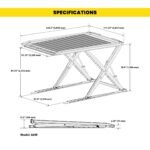 BendPak Autostacker™ A6S Scissors Parking Lift Platform 6,000 lb w/Power Unit Console - Image 17
