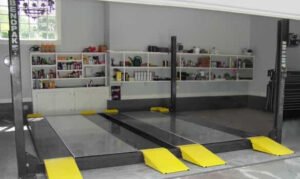 BendPak HD-9SW Double-Wide Car Storage Parking Lift 9,000 lb. - New Gray - Image 8