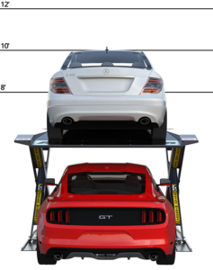 BendPak Autostacker™ A6S 110V Scissors Parking Lift Platform 6,000 lb w/Power Unit Console - Image 3