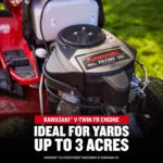 CRAFTSMAN T4400 | Riding Lawn Mower | 54-in Fabricated Deck | 24-HP Kawasaki V-Twin FR Engine | TURNTIGHT 5 in. Turning Radius - Image 8