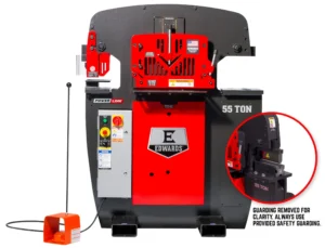 Edwards 55 Ton Ironworker 3 Phase, 208 Volt, PowerLink, 10" Brake 55203522 - Image 2