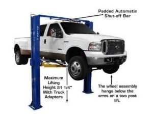 Atlas® PV10PX Symmetric/Asymmetric Heavy-Duty 2 Post Lift 10,000 lbs - Image 2