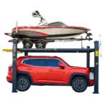 AMGO® Hydraulics 408-HPX 8,000 lbs Boat Storage Lift w/Wide Drive-Thru