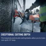 Husqvarna K4000 Cut‑n‑Break Electric Saw + FREE EL35 CnB Diamond Blades + Ironclad Gloves - Image 5