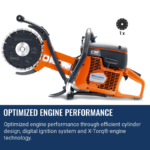 Husqvarna K760 Cut-n-Break II – Gas + FREE EL35 CnB Diamond Blades + Ironclad Gloves - Image 2