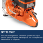 Husqvarna K1270 Disc Cutter 16″ – Gas - Image 3