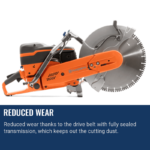 Husqvarna K1270 Disc Cutter 16″ – Gas - Image 7