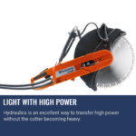 Husqvarna K2500 Disc Cutter 16″ – Hydraulic - Image 2