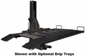 Auto Lift AL-SP-6K-SS 6000 lb. Single Column Car Storage Lift - Image 4