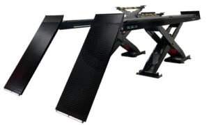 Challenger SX14-FM Flush Mount Heavy-Duty Scissor Alignment Lift Package 14,000 lbs