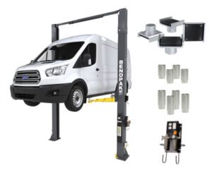 BendPak 10AP-168 Pro Series Adj-Width Ex-Tall ALI 2 Post Lift Package - Image 2