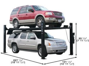 Atlas® Garage Pro 9000 Service/Parking 4 Post Lift 9,000 lbs - Image 2