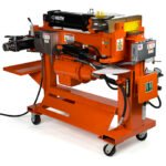 Huth 220V Single Phase 5HP Manual Knee Control Horizontal Pipe Bender 2008 - Image 2