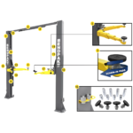 BendPak 10AP Pro Series Adj-Width ALI 2 Post Lift Package - Image 18