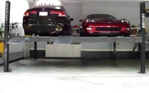 BendPak HD-9SW Double-Wide Car Storage Parking Lift 9,000 lb. - New Gray - Image 12
