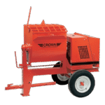 6 Cu Ft Mortar/Plaster Mixer Baldor Electric Motor | Highway Towable