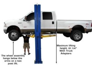Atlas® PV10PX Symmetric/Asymmetric Heavy-Duty 2 Post Lift 10,000 lbs - Image 4
