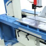 Baileigh Industrial 2HP 220V Three Phase Vertical Tilt Frame Band Saw with Pneumatic Operation BSVT-18P 1226643 - Image 5