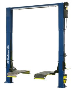 Challenger CL10A-XP9 Series ALI Adjustable 9K 2 Post Lift w/Drive-on Express Pad - Image 2