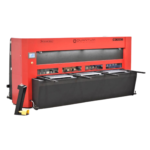 Quantum Machinery Nargesa 10ft 220V Three Phase Hydraulic Vertical Cut Shear with CNC Control C3006 - Image 6