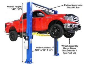 Atlas® PRO-9D Symmetric / Asymmetric 2 Post Lift 9,000 lbs - Image 2