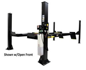 Challenger AR4115XAX Ex-Length Closed Front 15,000 lbs 4 Post Alignment Rack Package