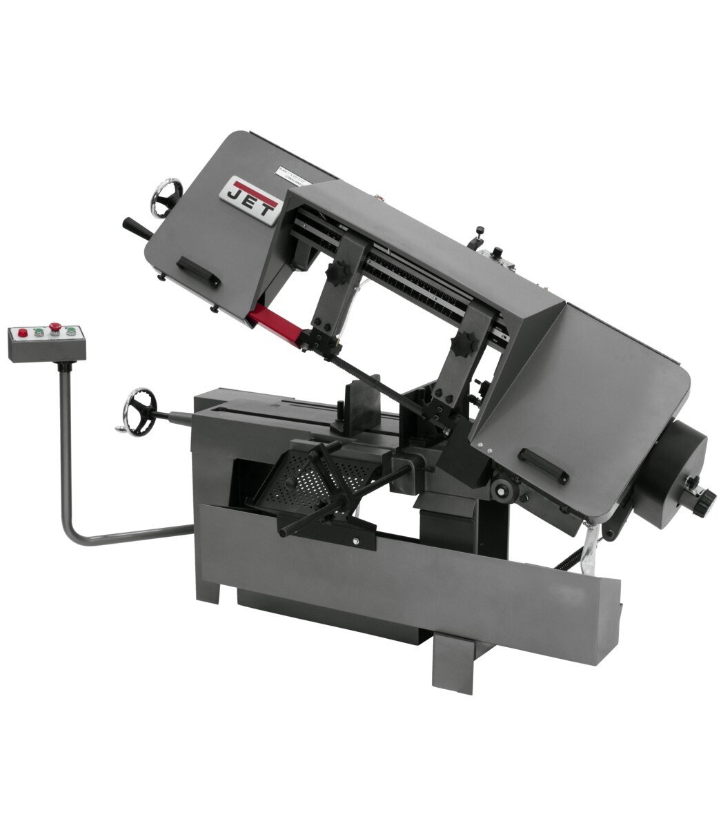 cacfe36d2642e7a2ff3e851cd73b0a458703d878_414499_main.jpg.jpg Jet J-7040-4, 10" x 16" Horizontal Bandsaw 414499 - Image 1