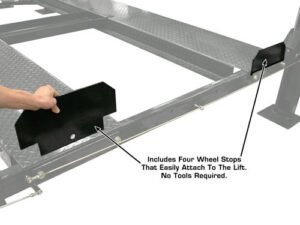 Atlas® Garage Pro 8000 Ext-L Ex-Tall Ex-Long Service/Parking 4 Post Lift 8,000 lbs - Image 8