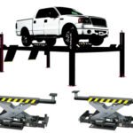 Challenger 4P14XFX 4P14series Ex-Length Hydraulic 4 Post Lift 14,000 lbs Combo