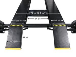 Atlas® Apex 9 ALI Certified 4 Post Hobbyist Parking Lift 9,000 lbs - Image 5