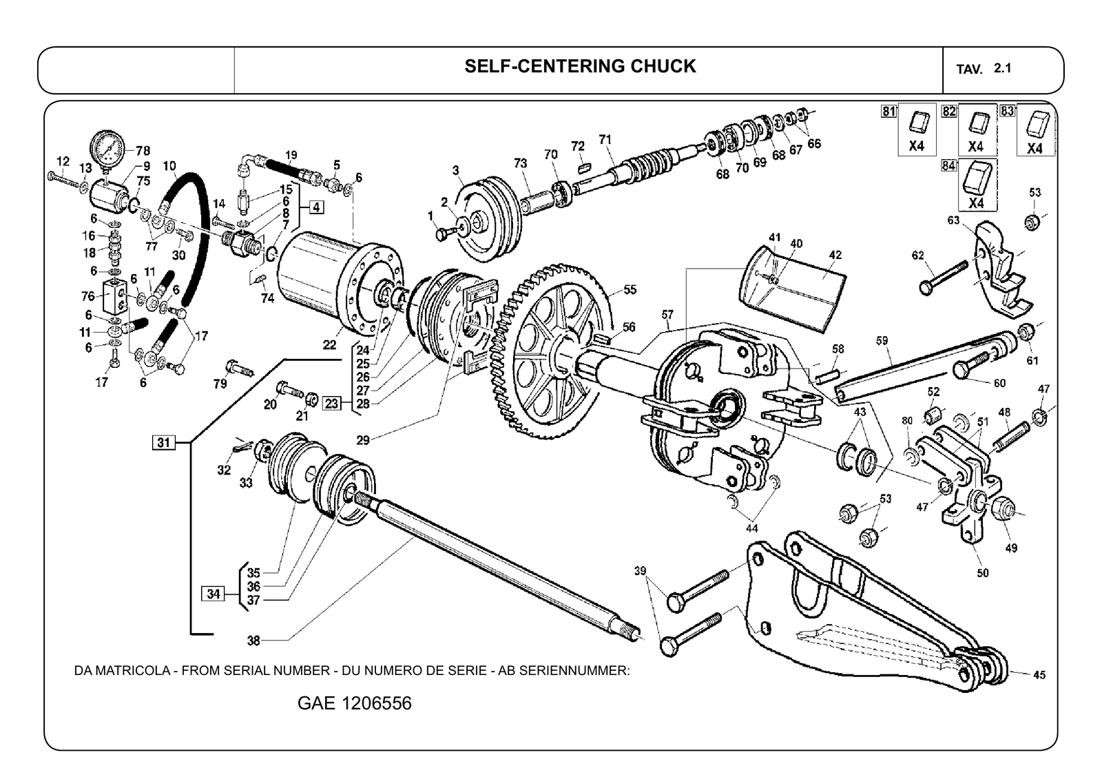 chd9551-06 Coats CYLINDER – 82001281 - Image 1