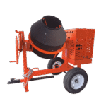 9 Cu Ft Cement Mixer | Crown | Poly-Drum | Baldor Electric | Towable