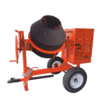 9 Cu Ft Cement Mixer | Crown | Poly Drum | Honda Gas | Towable