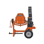 9 Cu Ft Cement Mixer | Brave | Steel Drum | Honda Gas | Towable - Image 7