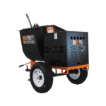 Brave Mortar Mixer | 8 Cu. Ft. Poly Drum | Honda GX239 Gas - Image 3