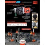 Core Bore Drill CB744 18″ – 25AMP|1PH – Rig-Mounted - Image 3