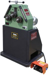 Carell Industrial Eagle Bending 220V Single Phase 1½” Sq. Tube 3-Roll Universal Roll Bender with LED Readout and Foot Pedal Control CP30-PRM - Image 2