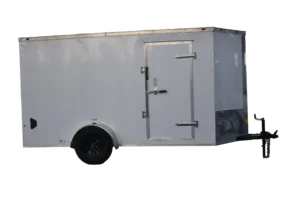 CY245 Cynergy 6x12 Enclosed Trailer SA White 78"