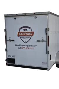 CY245 Cynergy 6x12 Enclosed Trailer SA White 78" - Image 2