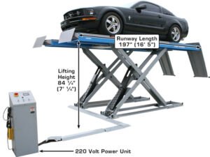 Atlas® 12ASL Commercial Grade Alignment Scissor Lift 12,000 lbs - Image 4