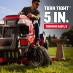 CRAFTSMAN T4400 | Riding Lawn Mower | 54-in Fabricated Deck | 24-HP Kawasaki V-Twin FR Engine | TURNTIGHT 5 in. Turning Radius - Image 7