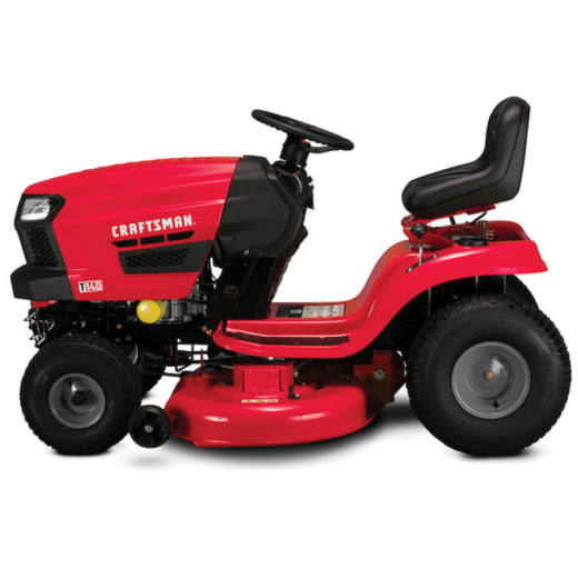 Craftsman T140 | 46" 18.5HP Riding Mower | 540cc Briggs and Stratton Engine | Turf Saver Wheels
