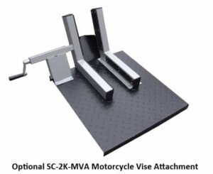 Auto Lift SC-2K 2,000 lb. Single Column Turf Lift - New Black - Image 4