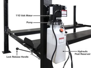 Atlas® Garage Apex 8 ALI Certified 4 Post Parking Lift 8,000 lbs - Image 9