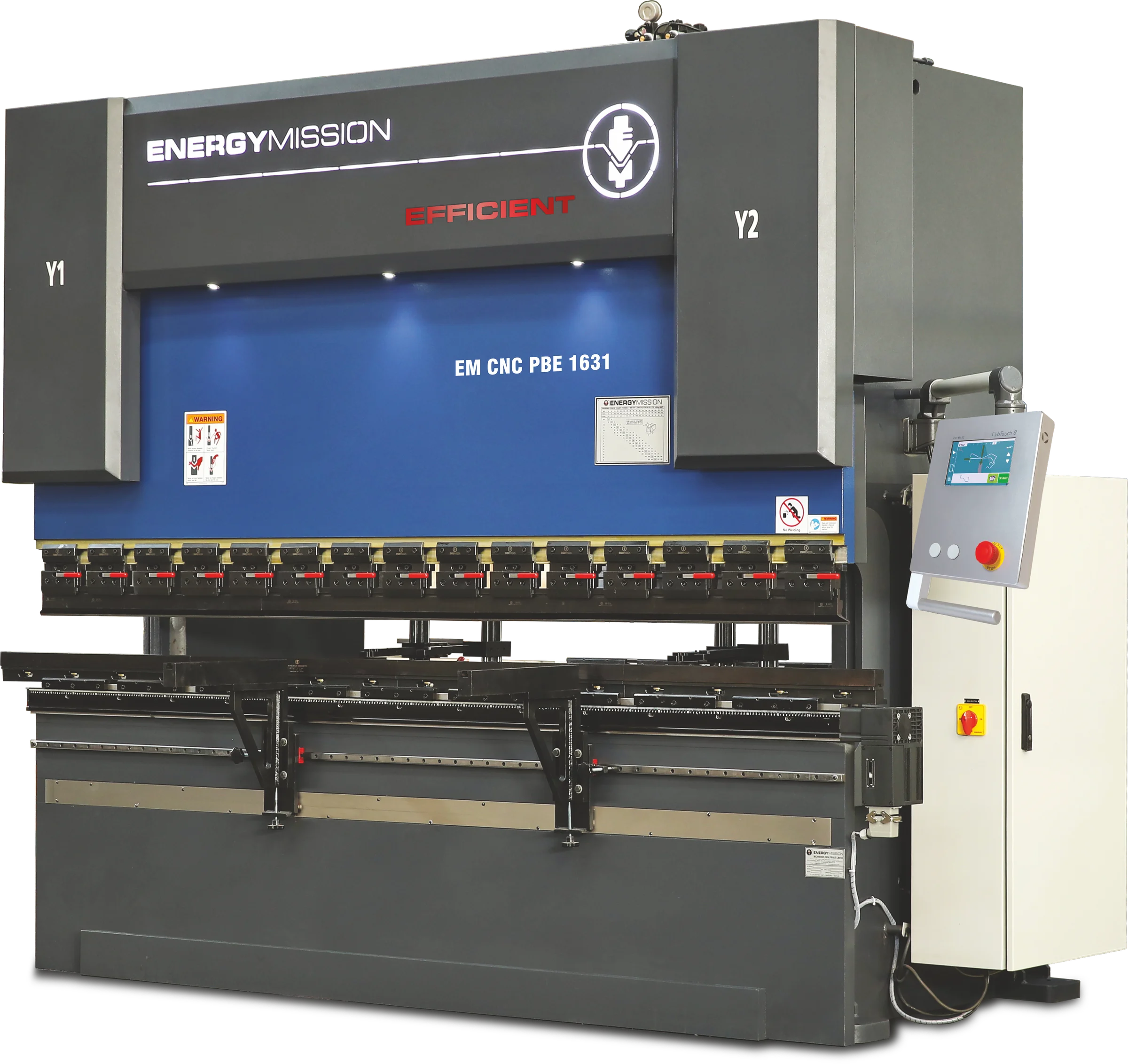 dec-catalog-58c96af8f676bad66b-1 Bud’s Machine Tools Efficient Series 500 Ton x 16.5ft 480V Three Phase Hydraulic CNC Press Brake PBE-5050 - Image 1
