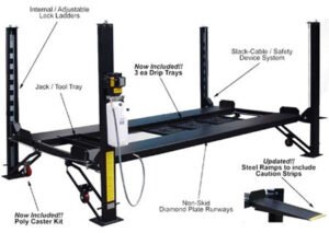 Auto Lift Car-Park-8P Storage Lift 8K lb 4 Post Parking Lift - Image 2